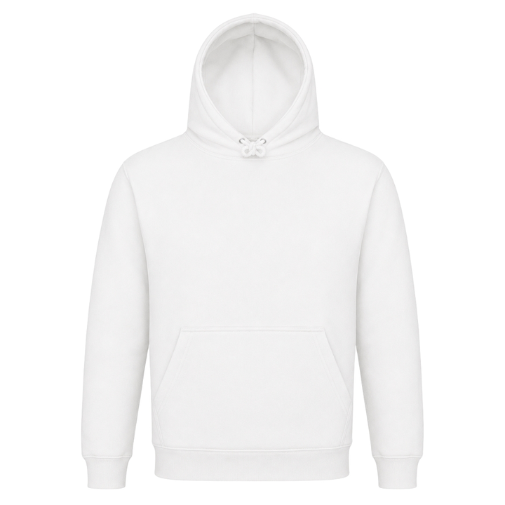 Alkoholsky 20 Trikot Unisex Hoodie in Weiß – Vorderseite – polnischer Spruch