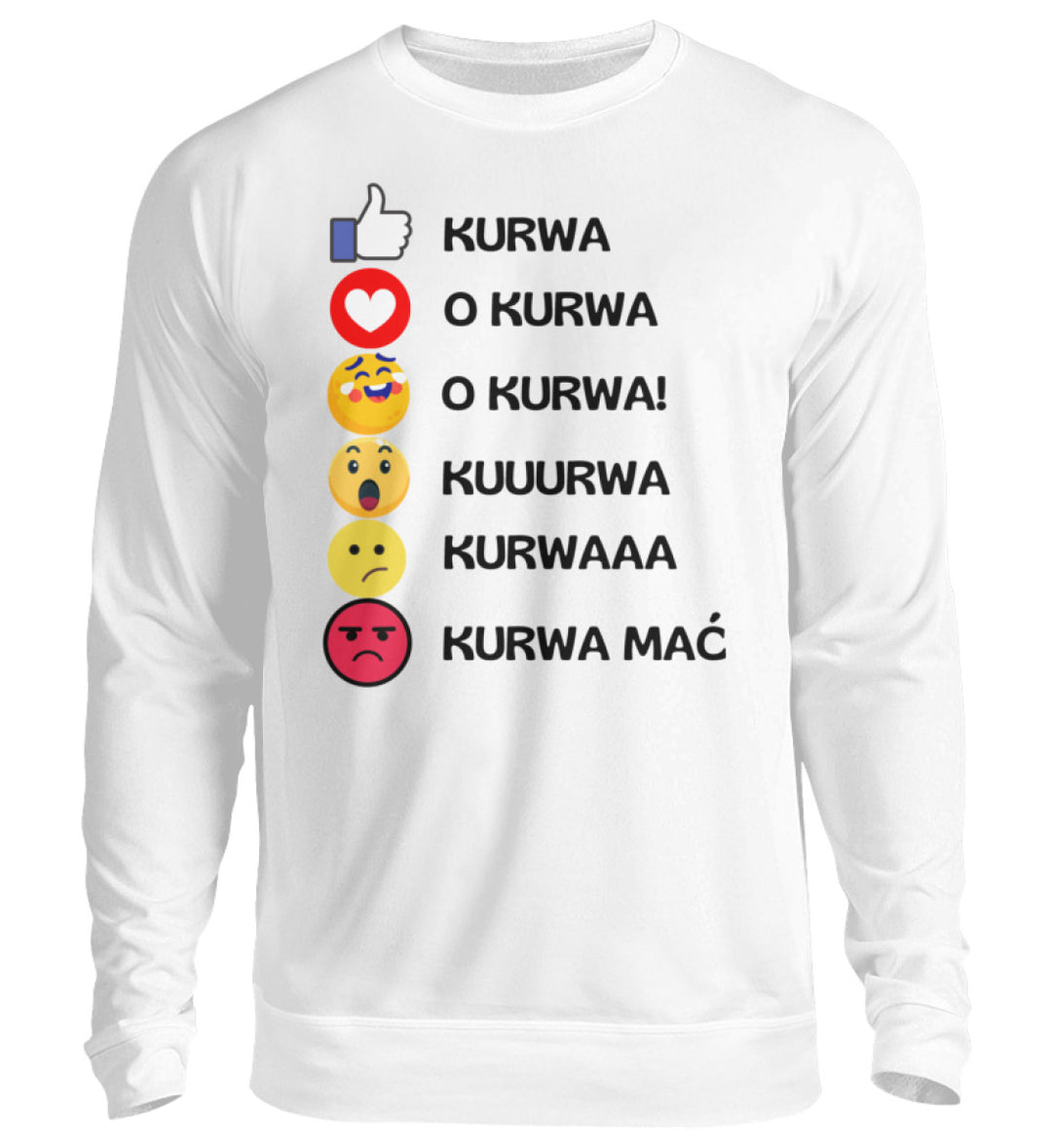 Kurwa Emojis  - Unisex Pullover